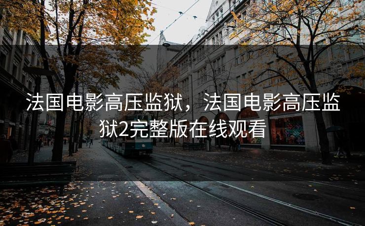 法国电影高压监狱，法国电影高压监狱2完整版在线观看